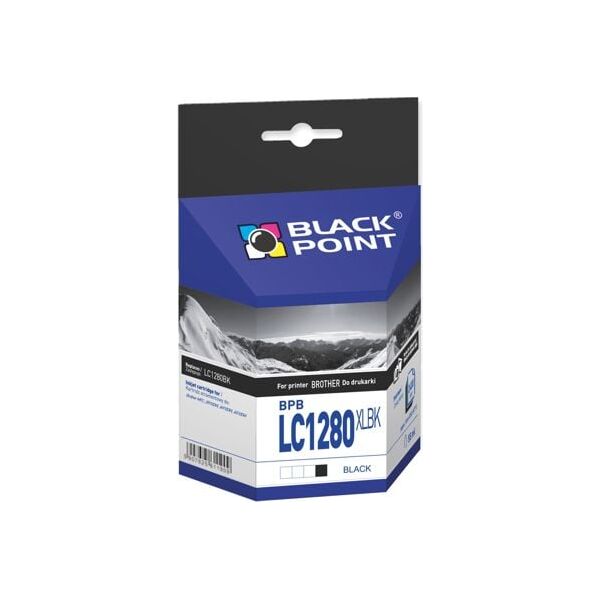 Tusz Black Point tusz BPBLC1280XLBK / LC1280BK (black) 747456 5907625622066