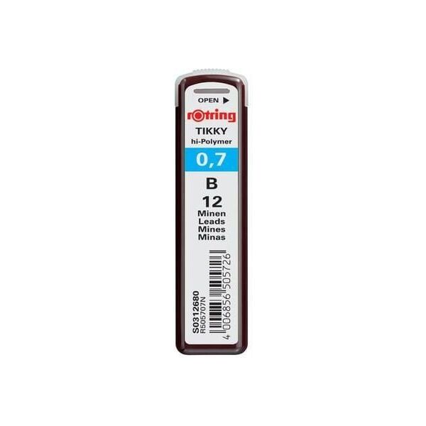 Rotring grafit 0.7mm/B 710412 4006856505726