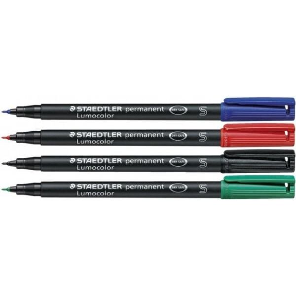 Staedtler Foliopisy Lumocolor S 0,4mm 4szt. (ST1089) 710471 4007817308431