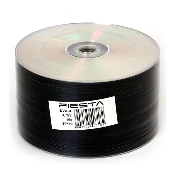 Fiesta DVD-R 4.7 GB 16x 50 sztuk (FD1650-) 847155 5907595407182