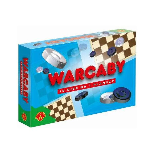 Alexander Warcaby 12 Gier na planszy (1378) 870702 5906018013788