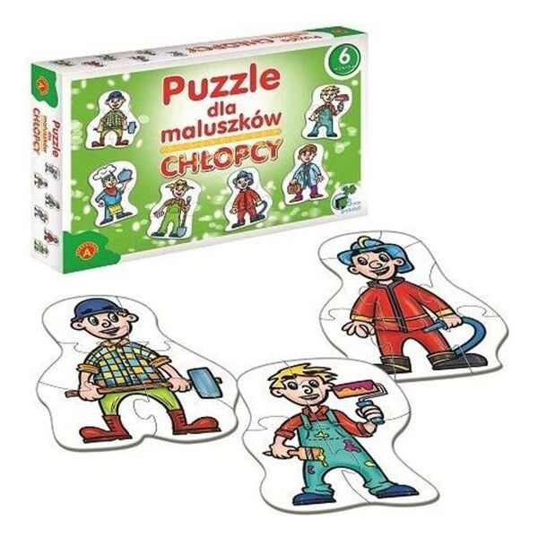 Alexander ALEXANDER Puzzle dla Maluszków Chłopcy - 0538 791864 5906018005387