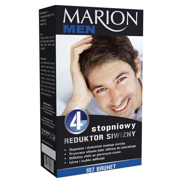 Marion Men Reduktor siwizny nr 107 brunet - 78107 917525 5902853001072