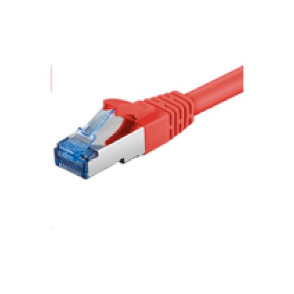 Digitus Kabel CAT 6A SFTP 0.5m LSZH Czerwony (SFTP6A005R) 935976 4016032327295