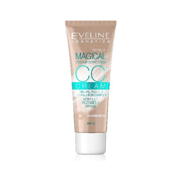 Eveline Fluid Magical CC Cream nr 52 Średni Beż 30ml 892549 5907609399113