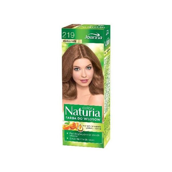 Joanna Naturia Color Farba do włosów nr 219-słodkie toffi 150 g 889061 5901018015381