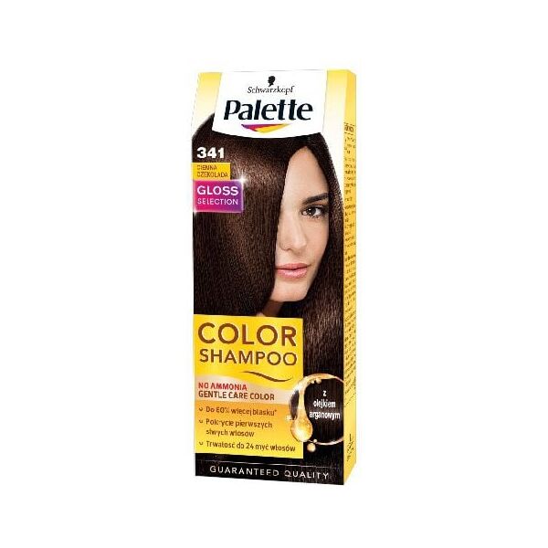 Palette Color Shampoo Szampon koloryzujący nr 341 Ciemna Czekolada 888855 3838824160733