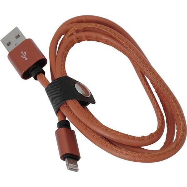 Kabel USB Platinet USB-A - 1 m Brązowy (PUCLIP1BR) 929709 5907595432986