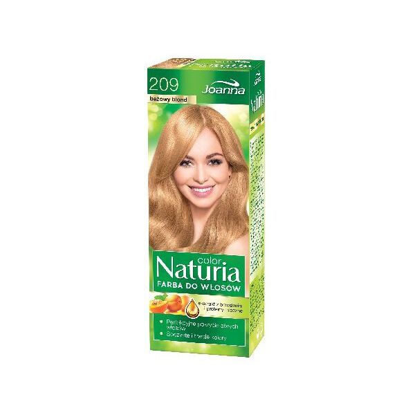 Joanna Naturia Color Farba do włosów nr 209-beżowy blond 150 g 889076 5901018010690