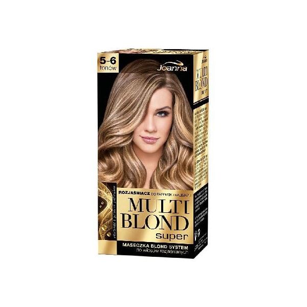 Joanna Multi Blond Super Rozjaśniacz do pasemek 5-6 tonów 894962 5901018013622