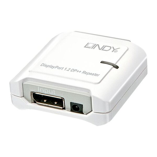 System przekazu sygnału AV Lindy Extender/Repeat, DisplayPort 1.2 DP+, do 20m, 2560x1600 (38413) 1053820 4002888384131
