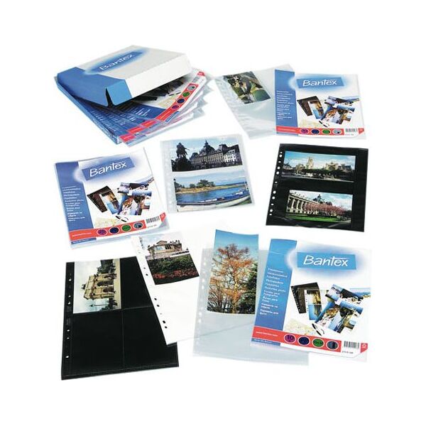Bantex KOSZULKI NA ZDJĘCIA 10X15 PIONOWE, A4, 10 SZT. 211208 951374 5702230003541