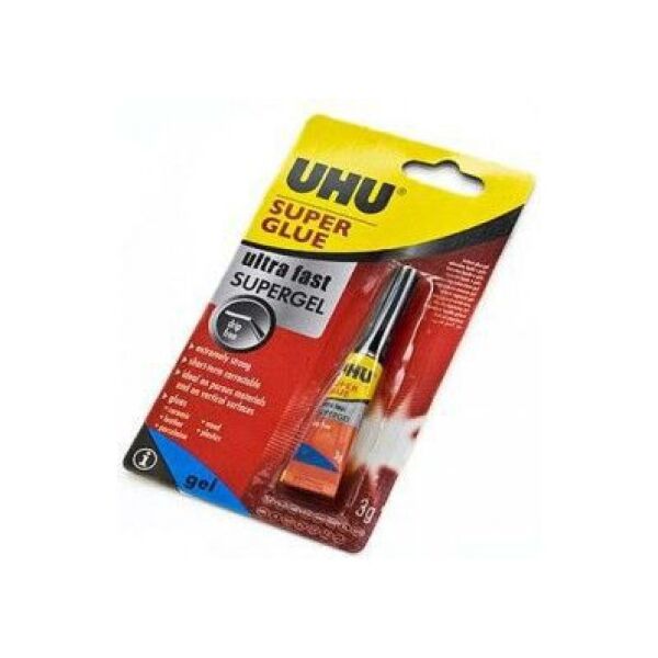 UHU Klej UHU Super Gel 3g (UHU/40360) 962259 4026700403602
