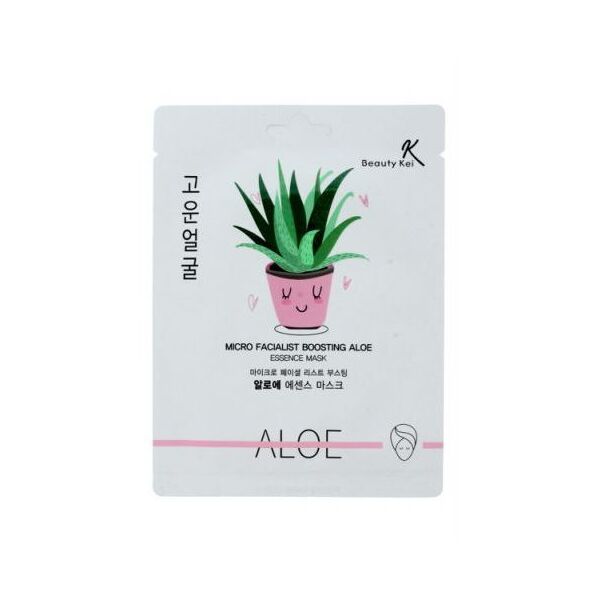 Beauty Kei Maseczka na płacie kojąco-nawilżająca Aloe 1szt 980497 8809192702615