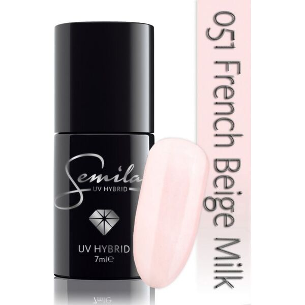 Semilac 051 French Beige Milk 7ml 948847 5901867973689
