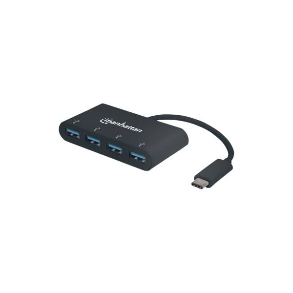 HUB USB Manhattan 4x USB-A 3.0 (162746) 1083479 766623162746