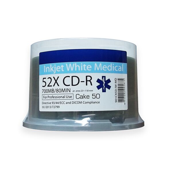 Traxdata CD-R 700 MB 52x 50 sztuk (TRCMED) 1101802 8717202995875