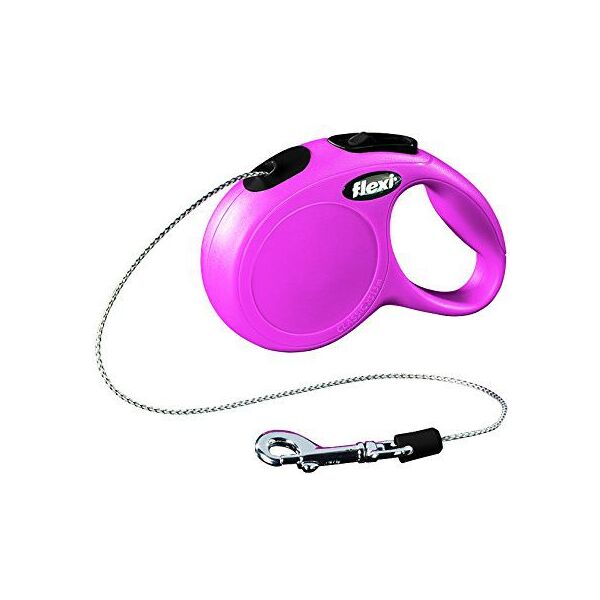 Flexi Smycz automatyczna Flexi New Classic Cat XS linka 3 m - różowa 1115509 4000498023433