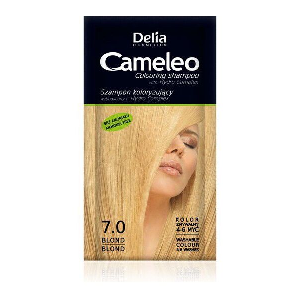 Delia Cosmetics Cameleo Szampon koloryzujący 7.0 blond 1123573 5906750890210