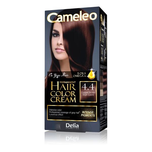 Delia Cameleo HCC Farba permanentna Omega+ nr 4.4 Copper Brown 1op. 1131989 6940211620915