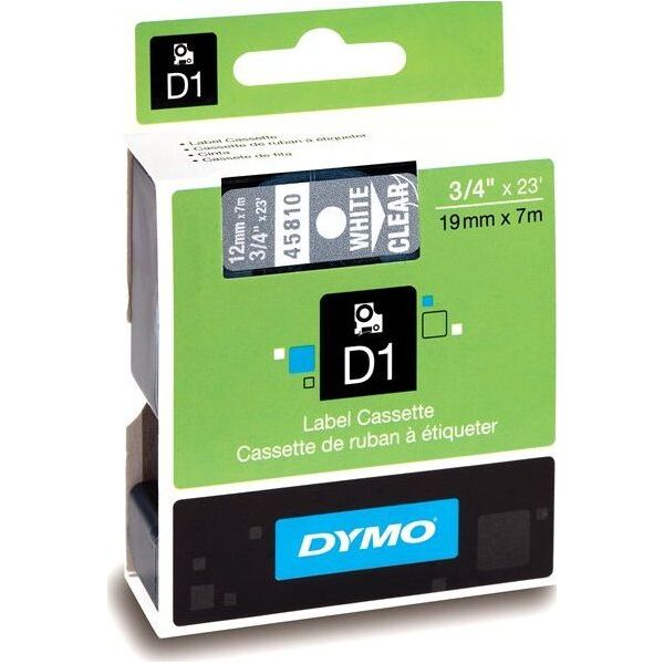 Dymo D1-TAPE 19MM X 7M - S0720900 1176308 5411313452205