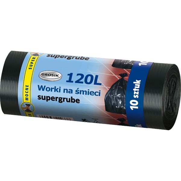 Sarantis Worki na śmieci 120L 10szt. (8571017311) 1196843 5900536220338