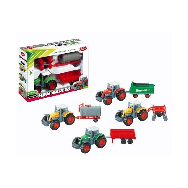 Mega Creative Traktor metalowy Moje Ranczo (245961) 1387816 5902643610675
