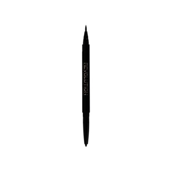 Makeup Revolution Awesome Dual Eyeliner Khol & Flick eyeliner z kredką 1400553 5029066026361