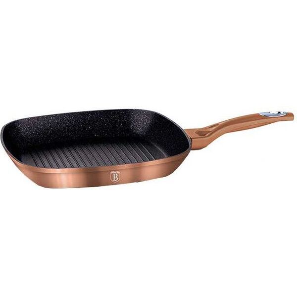 Patelnia Berlinger Haus grillowa Metallic Line Rose Gold Edition 28cm 1419559 5999056777262