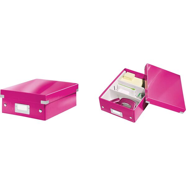 Leitz PUDŁO LEITZ Z PRZEGRÓ.C&S RÓŻ.MAŁ.6057 PUDŁO LEITZ Z PRZEGRÓDKAMI MAŁE 60570023 - 60570023 1466274 4002432105052
