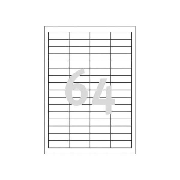 Avery Zweckform ETYK.ZF 3667 48,5X16,9 MARG. 6400 ETYKIETA - 3667 1470405 4004182036679