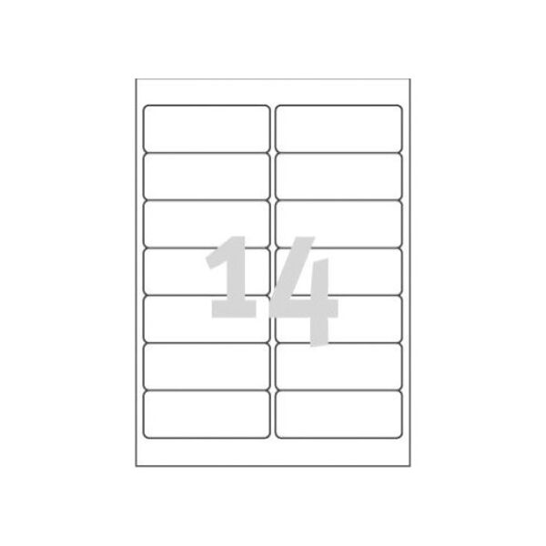Avery Zweckform ETYK.ZF J8563 99,X38,1 25 ARK./350/ ETYKIETA - J8563-25 1470412 4004182235355