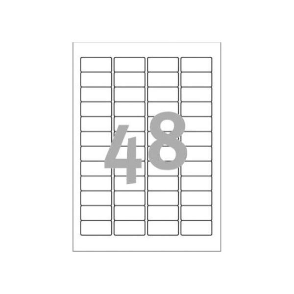 Avery Zweckform ETYK.ZF 4736REV-25 45,7X21,2 25 ARK/1200 ETYKIETA - L4736REV-25 1470758 4004182047361