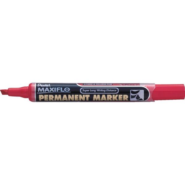 Marker permanentny Pentel NLF 60 CZERWONY (NFL60/B) 1477192 3474375060032
