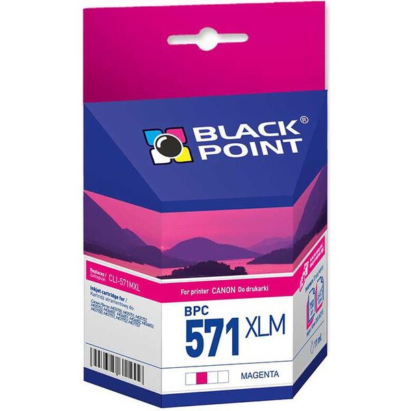 Tusz Black Point TUSZ CANON CLI- 571XLM(BPC571XLM) 1477222 5907625624077