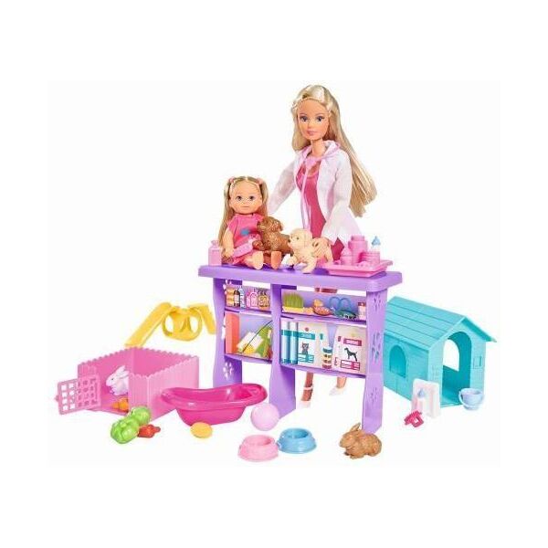 Simba Lalka Steffi weterynarz (105733040) 1544737 4052351018216