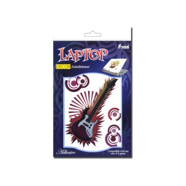 Sticker BOO Dekoracja na laptopa Gitara (NBA 2119) 1633130 5907604657348