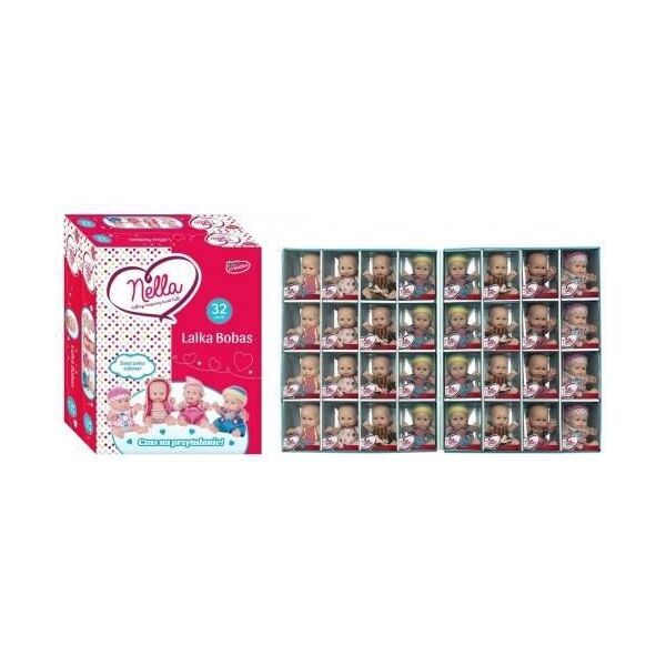 Mega Creative NELLA LALKA BOBAS 12CM (127 A) 1642800 5902643651012