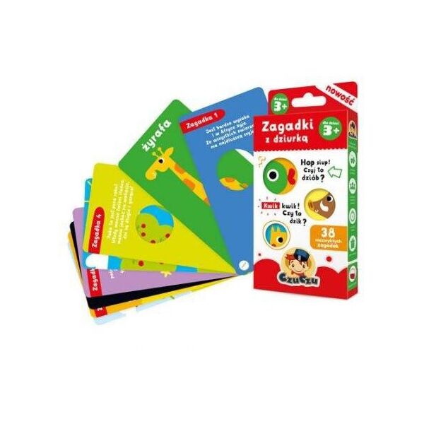 Bright Junior Media Czuczu Zagadki Z Dziurką Dla Dzieci 1688663 9788365773203