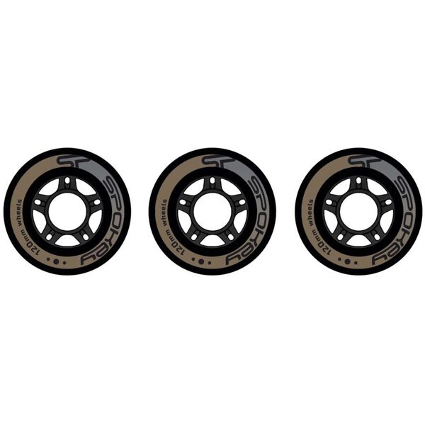 Spokey Spokey PU 120 MM - Kółka do łyżworolek| r.120 mm - 922893 1788140 5902693228936