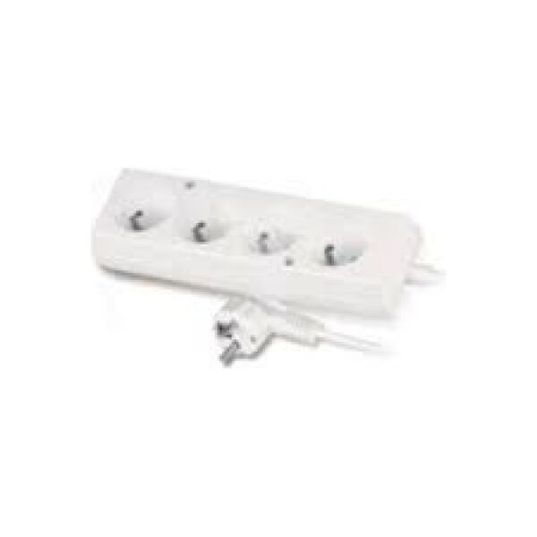 Plastrol Przedłużacz 4-gniazda z/u 10A 5m biały PS-470 (W-97482) 1811455 5902273403319