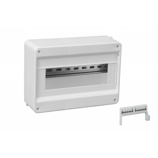 Pawbol Rozdzielnica modułowa 1x12 natynkowa N+PE IP30 S-12 (C.2071) 1811624 5901350807507