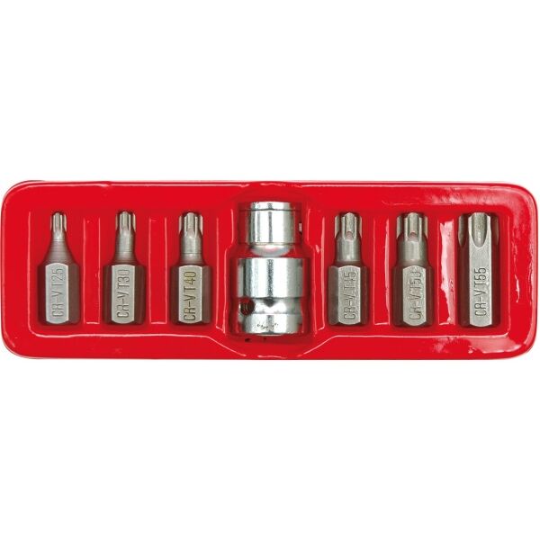 Vorel Końcówki specjalne Torx T25-T55 30mm 7szt. 66570 3018167 5906083665707