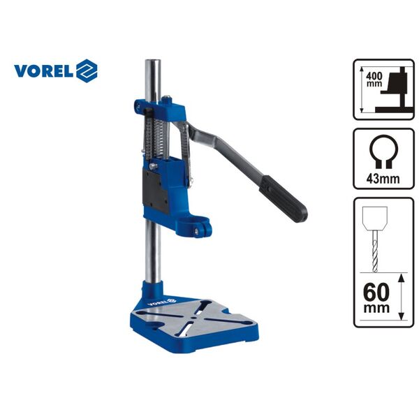 Vorel Stojak do wiertarki wys. 400mm 79640 3018965 5906083796401