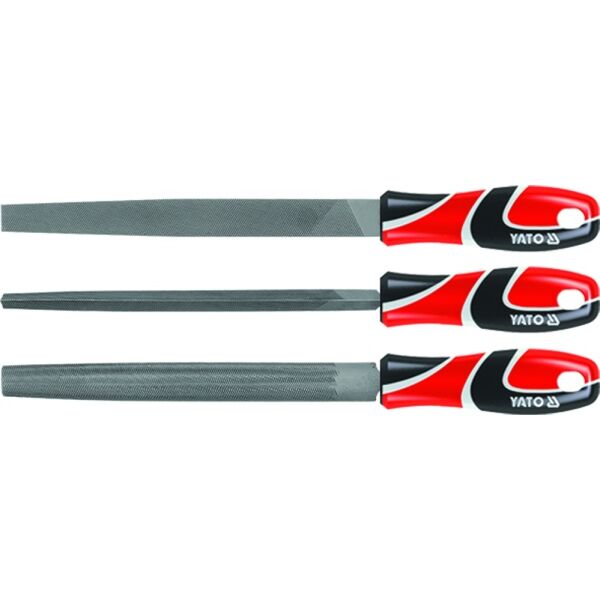Yato Pilniki do metalu półgładziki 250mm 3szt. (YT-6237) 3034192 5906083962370