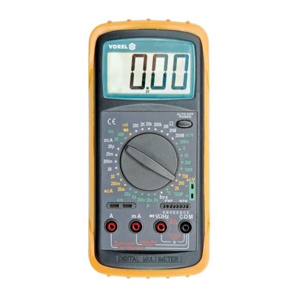 Vorel Miernik cyfrowy uniwersalny z pomiarem temperatury 81784 3019135 5906083817847