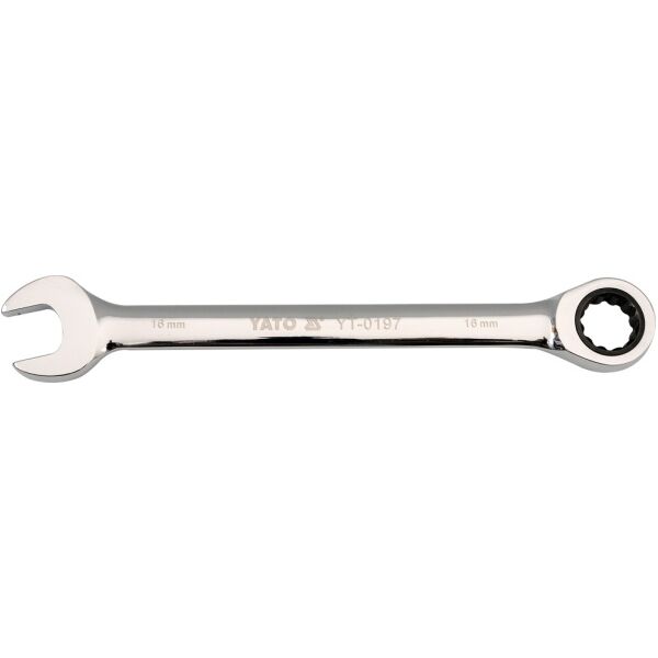 Yato Klucz płasko-oczkowy z grzechotką 14mm (YT-0195) 3037910 5906083901959