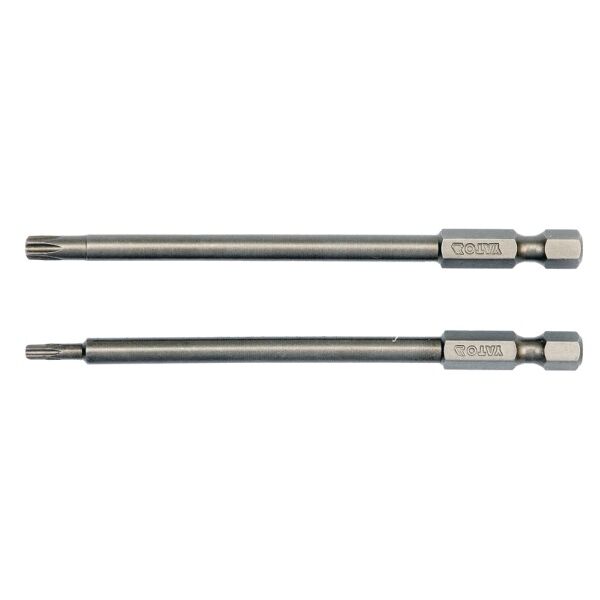Yato Końcówki wkrętakowe Torx security T10x100mm T25x100mm 1/4 2szt. (YT-0490) 3039608 5906083904905