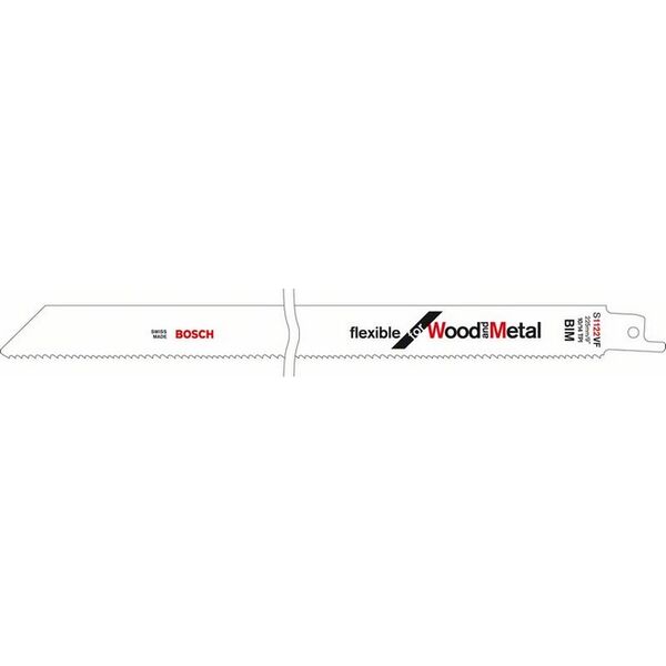 Bosch Brzeszczot do piły szablastej Wood and Metal 300x19x0,9mm S1222VF 2608656022 5szt. 3042938 3165140515276