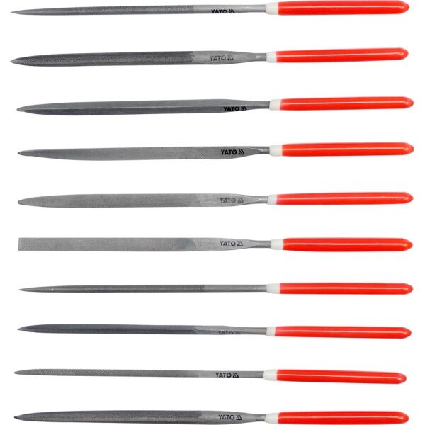 Yato Pilniki iglaki do metalu 180x85x5mm 10szt. (YT-6165) 3043769 5906083961656